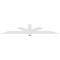 Ekena Millwork Kennewick Architectural Grade PVC Gable Bracket, 84"W x 14"H x 4"D x 4"F, 4/12 Pitch GBP084X14X0404KEN00 - alternate 3